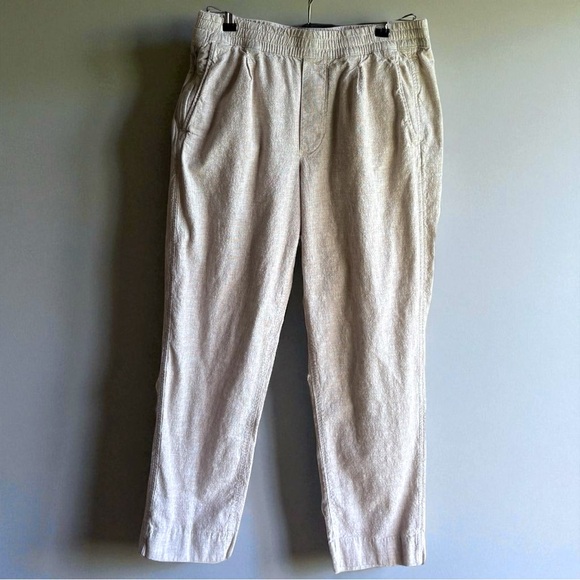 Abercrombie & Fitch Other - Abercrombie & Fitch Loose Linen-Blend Pull-On Pant Mens Size Small